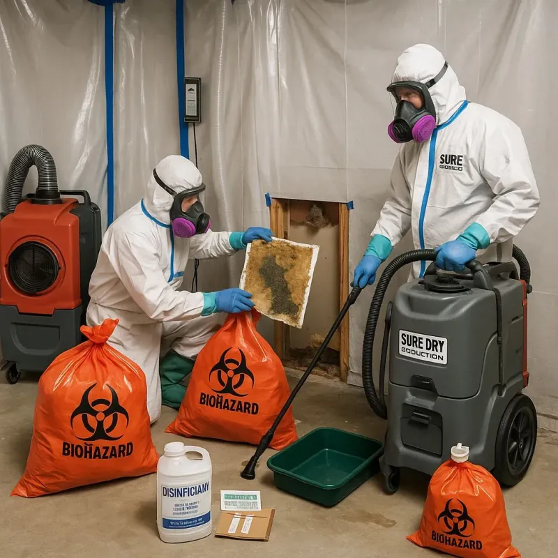 Contaminated Water Handling Protocols process in Rosendale, WI