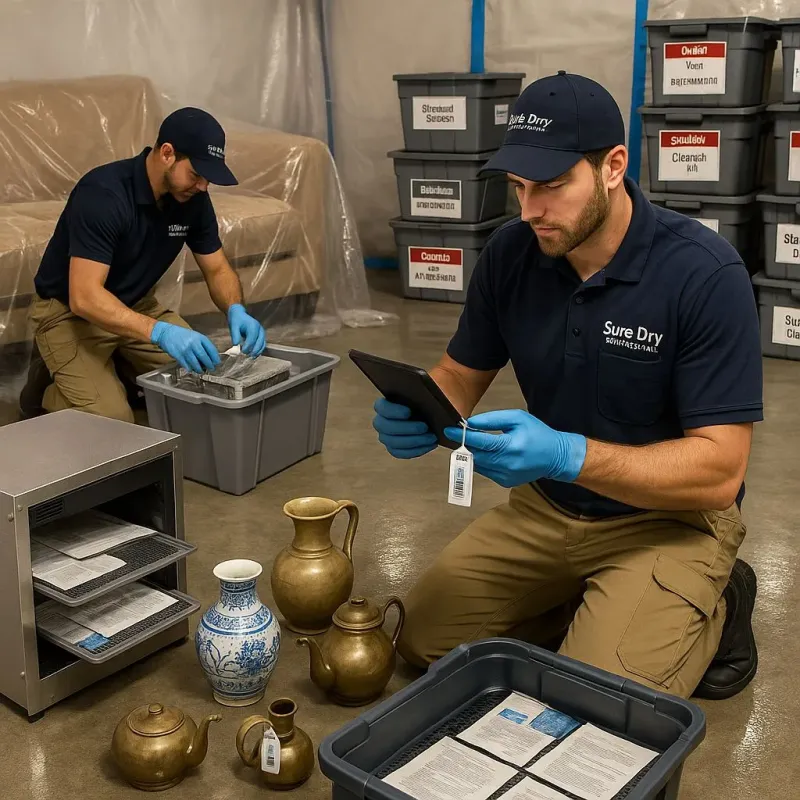 Content Protection and Restoration process in Rosendale, WI