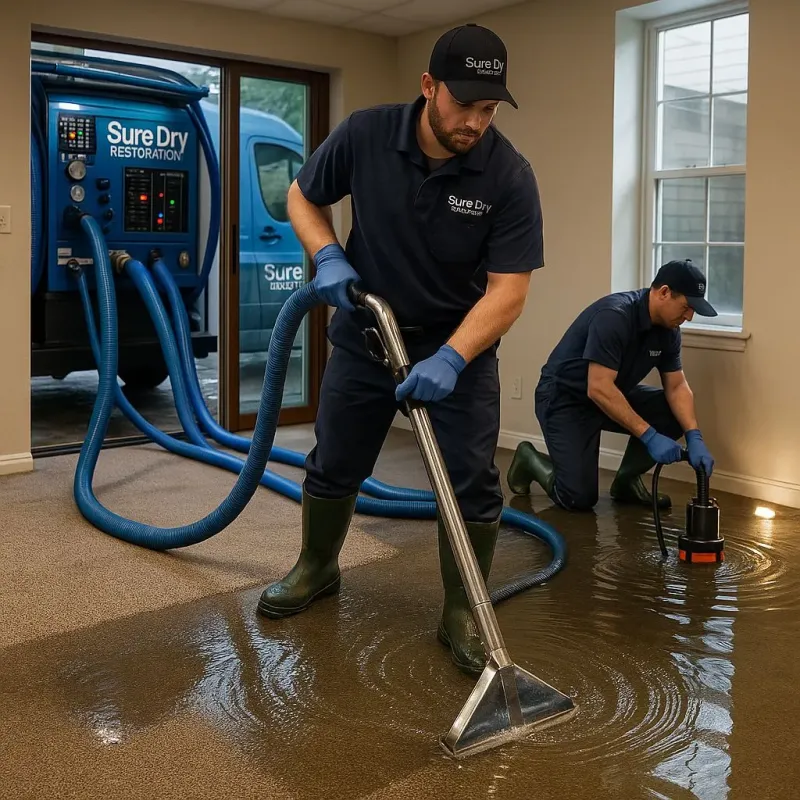 Water Extraction and Removal process in Rosendale, WI